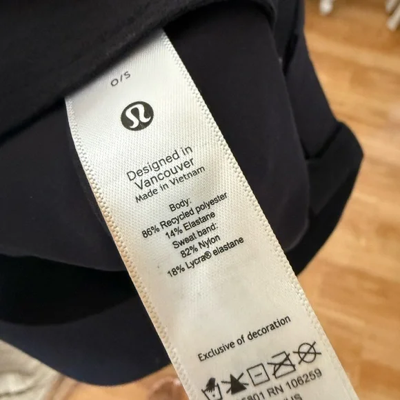 Lululemon Athletica Fast & Free Black Women's Hat - Picture 5 of 5